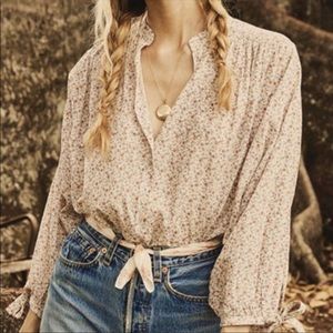 Doen O’Keefe Peach Floral